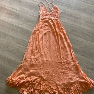 Beautiful Free People Maxi dress. NWT. From the intimately collection.
